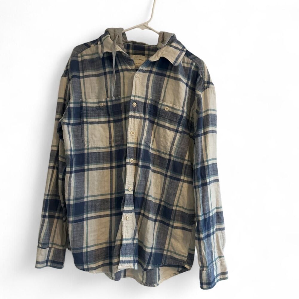 American Eagle Plaid Men's Shirt